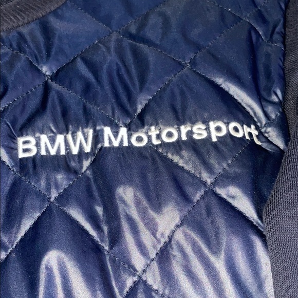 Puma BMW Motorsport Quilted Sweatshirt - Navy - Picture 7 of 7